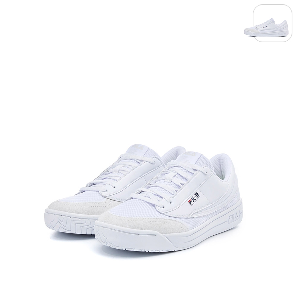 【FILA】中性 O.T AUTHENTIC T5 運動鞋-白色 4-C132X-100