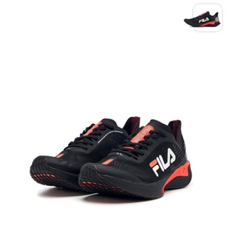 【FILA】男性 KR5 NIGHT 慢跑鞋-黑/紅 1-J033X-002