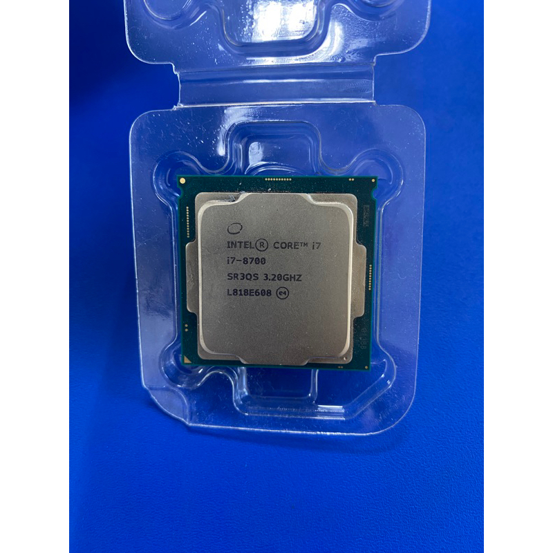 英特爾 Intel Core i7-8700 3.2G 6核心 CPU 1151腳位 賣場保固14天