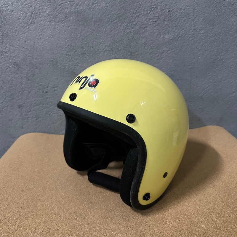 安全帽出清⭐️K-805臺灣製安全帽⭐️四分之三罩⭐️可愛黃色