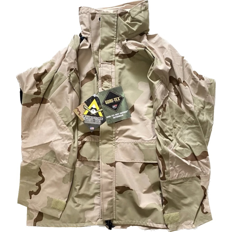 L-R全新 🇺🇸 美國製 三沙Gore-Tex 外套 三色沙漠Goretex 外套 防寒 防水夾克 防風 雨衣ECWCS