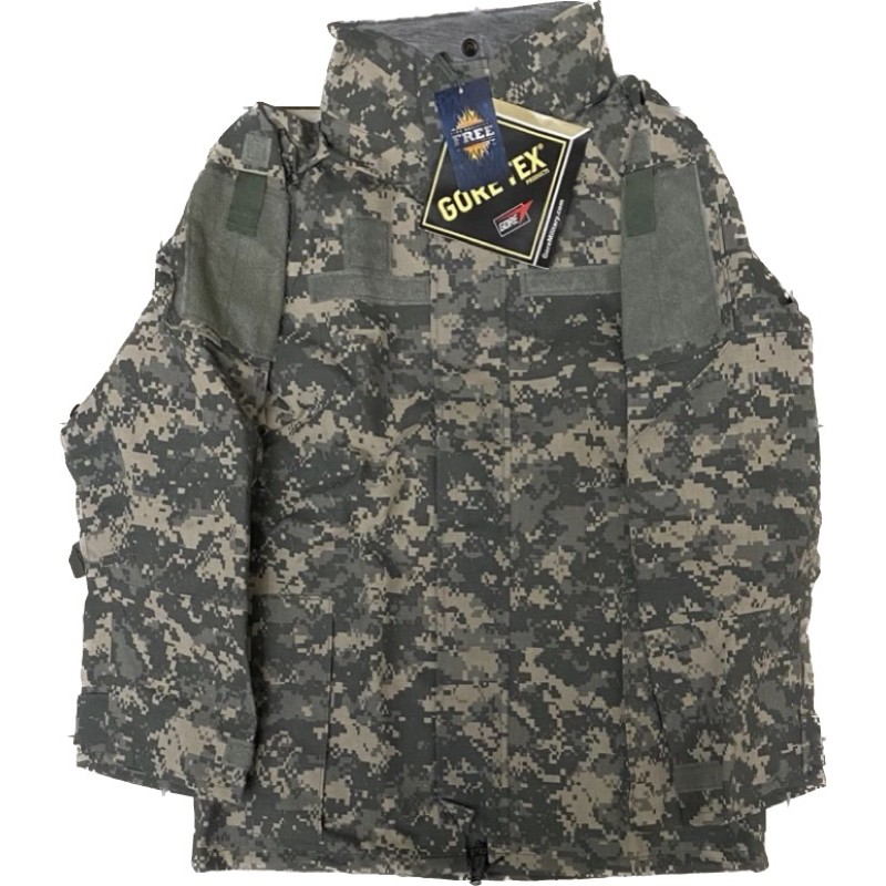 S-L 全新 美軍公發 全地型 數位迷彩FREE EWOL ACU  Gore-Tex 外套 防水夾克 防寒 ECWCS