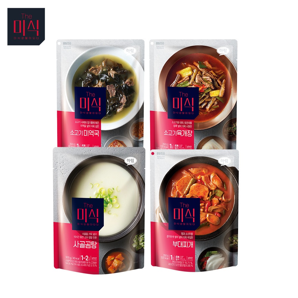 【The Mi Shik 匠人】牛骨湯500g/辣牛肉湯350g/牛肉海帶芽350g/部隊鍋350g效期2024/8-9