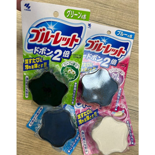 日本KOBAYASHIA馬桶水箱清潔芳香錠120g &防汙漂白錠120g