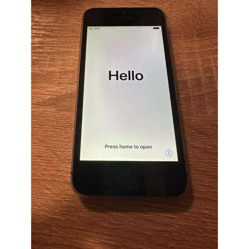 【二手】iPhone 5s 16g 黑色 無盒無配件
