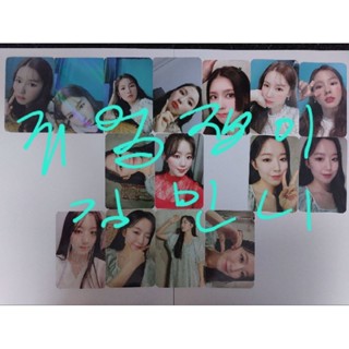 現貨出售 (G)I-DLE 迷你四輯 I Burn 火花 特典卡 小卡 薇娟 米妮 小娟 雨琦 舒華