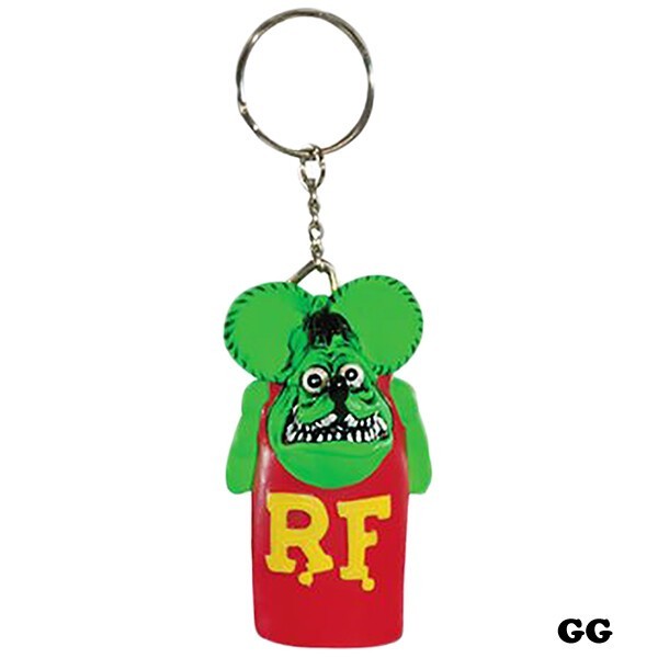 《現貨》RAT FINK 老鼠芬克 打火機套 鑰匙圈 GG螢光綠款