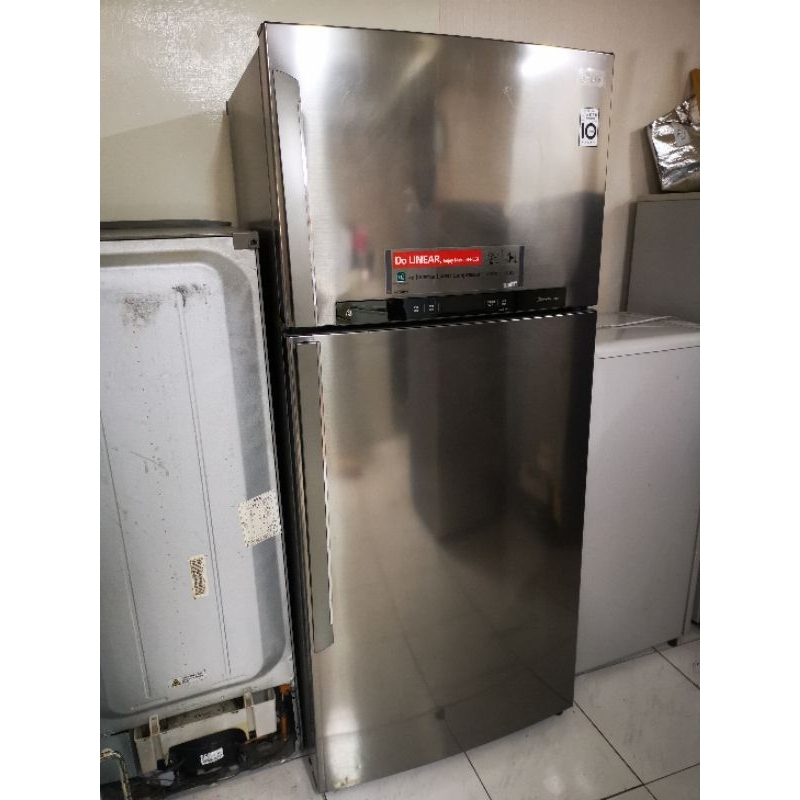 *中古二手0927009900*1級能效節能 變頻雙門冰箱 * LG 525公升 雙門變頻冰箱(強化玻璃層板）