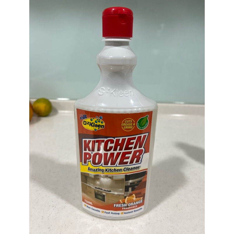 好市多OzKleen廚房清潔劑清新橙香750毫升補充瓶(無噴頭)