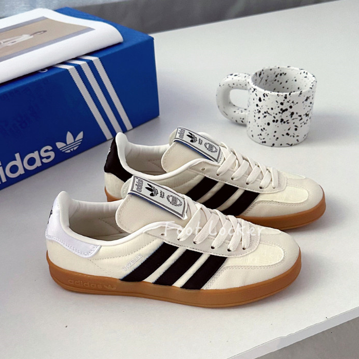 Adidas Originals Gazelle 米白 撕撕樂 白黑 生膠底 焦糖底 太極 IG3677