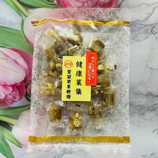 菊珍軒 健康菓集 夏威夷豆軟糖 160g夏威夷豆 軟糖 黑糖風味 奶素可食 臺灣產 ^_^多款供選