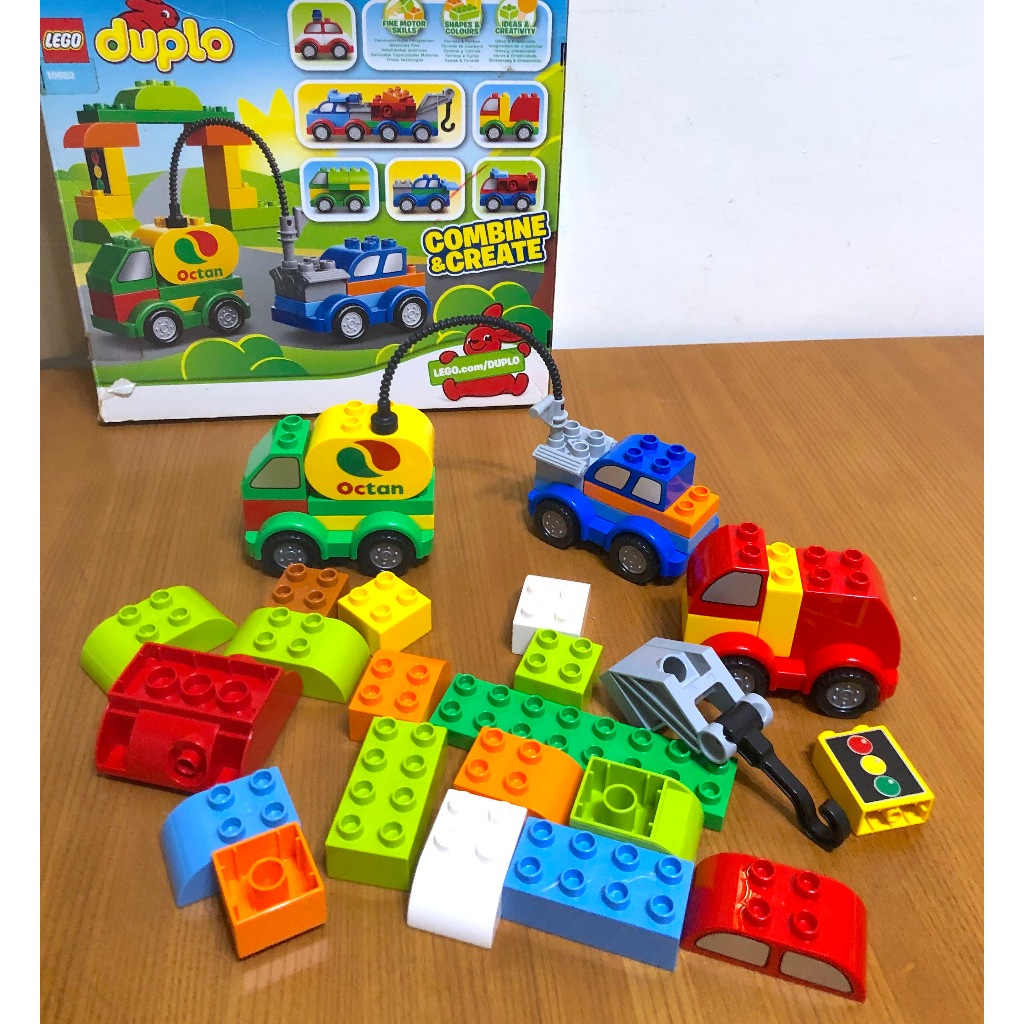 樂高 LEGO DUPLO 得寶系列 10552 創意汽車套裝 Creative Cars 適合2～5歲 匈牙利製 絕版