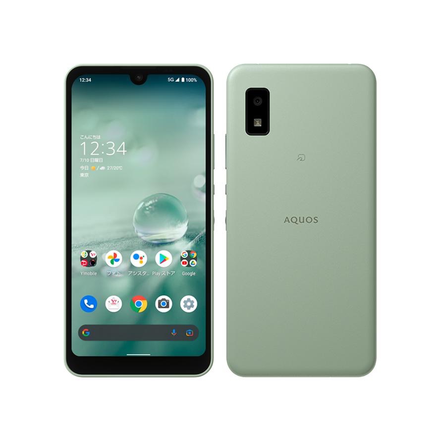 現貨日本全新未拆封手機Sharp AQUOS Wish2 (A204SH nanoSIM+eSIM) 5G橄欖綠色64G