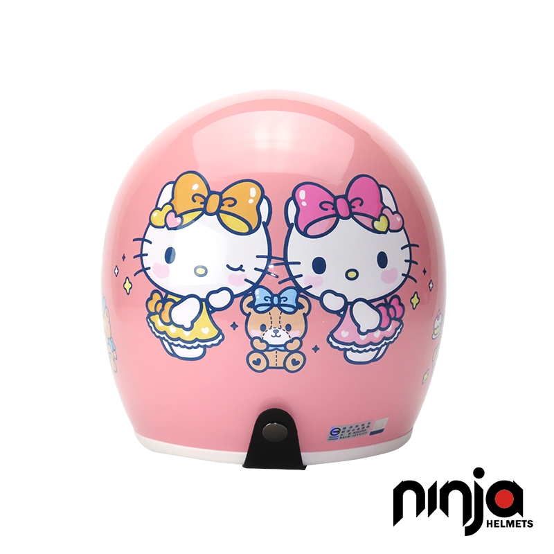 【ninja華泰安全帽】HELLO KITTY 50周年版 小可愛安全帽 803KT50