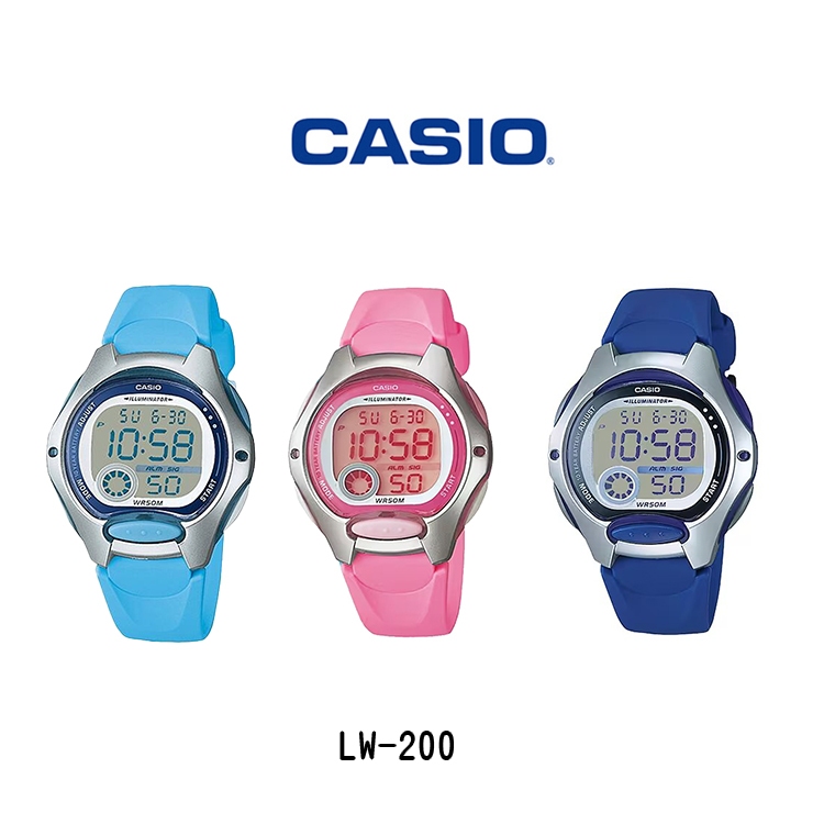 ⏰ACE愛時⏰CASIO 卡西歐 LW-200 小巧時尚亮色系輕鬆配戴防水電子錶(穿搭必備款)