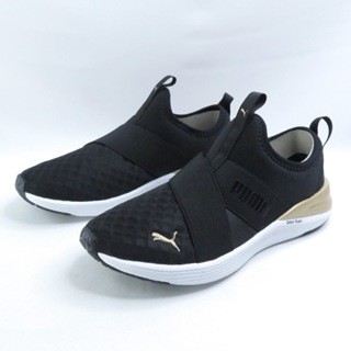 PUMA 37875401 女款 休閒鞋 Better Foam Prowl Slip 黑白金【iSport愛運動】