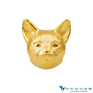 【良和時尚珠寶】 豹貓黃金串珠 手鍊 9999純金黃金