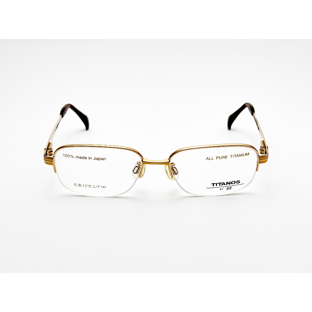 【全新特價】TITANOS 帝王鈦 日本製光學眼鏡鏡框 T1326 CGP 高級100%帝王純鈦 Titanium