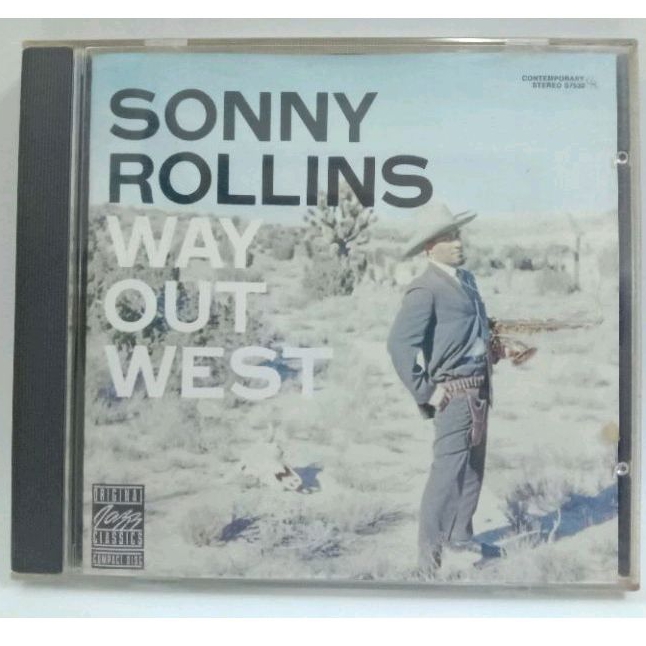 現貨/二手CD/爵士/薩克斯風/桑尼羅林斯:西方之路/SONNY ROLLINS:WAY OUT WEST