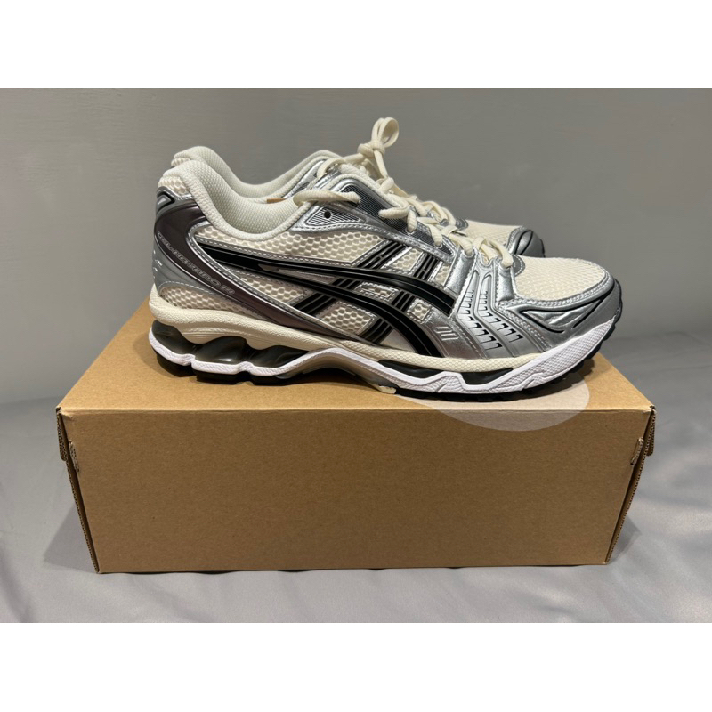 Asics kayano14 cream/black 27.5保證全新正品台灣公司貨