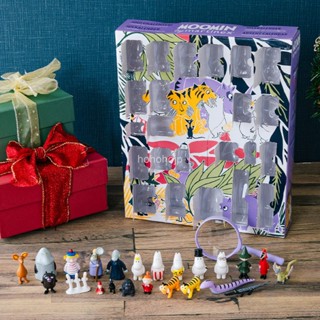 <預購> MOOMIN 聖誕倒數月曆 2023 嚕嚕米 小不點 玩偶 公仔 玩具 交換禮物 日本代購 日本正品