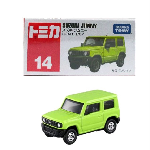 TOMICA 14 SUZUKI JIMNY 鈴木 吉米 吉普車 越野車 多美小汽車 麗嬰 號碼車