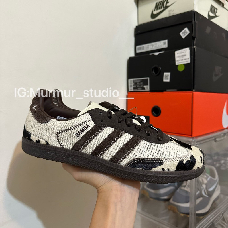 《Murmur_studio__》notitle x Adidas Og samba聯名 乳牛 綠咖啡 酒紅藍 粉紫藍