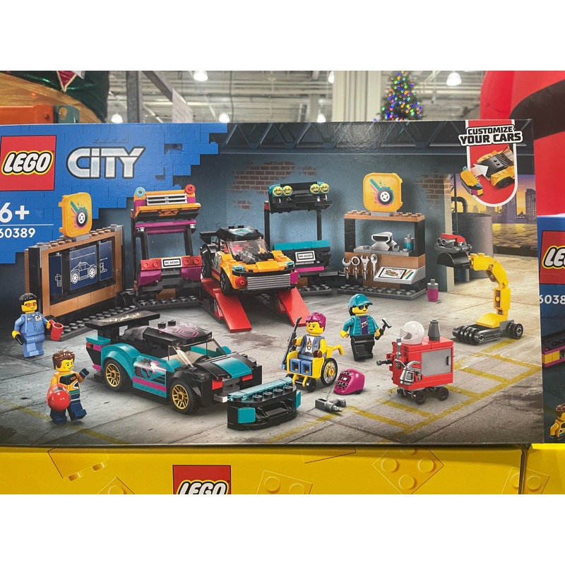 ［LEGO] 城市系列 客製化車庫 60389