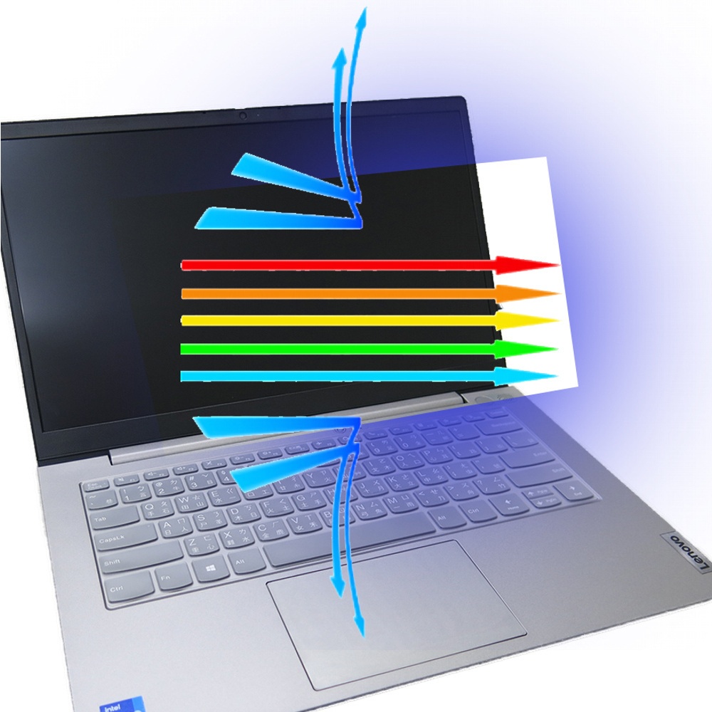 【Ezstick】Lenovo ThinkBook 14 G5 ABP Gen5 防藍光螢幕貼 抗藍光(可選鏡面或霧面)