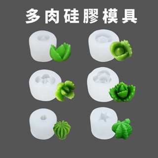【西子手作】多肉模具 DIY手工皂 矽膠模 仙人掌多肉蠟燭模 手工蠟燭 慕斯蛋糕翻糖模 烘焙用具 巧克力模具