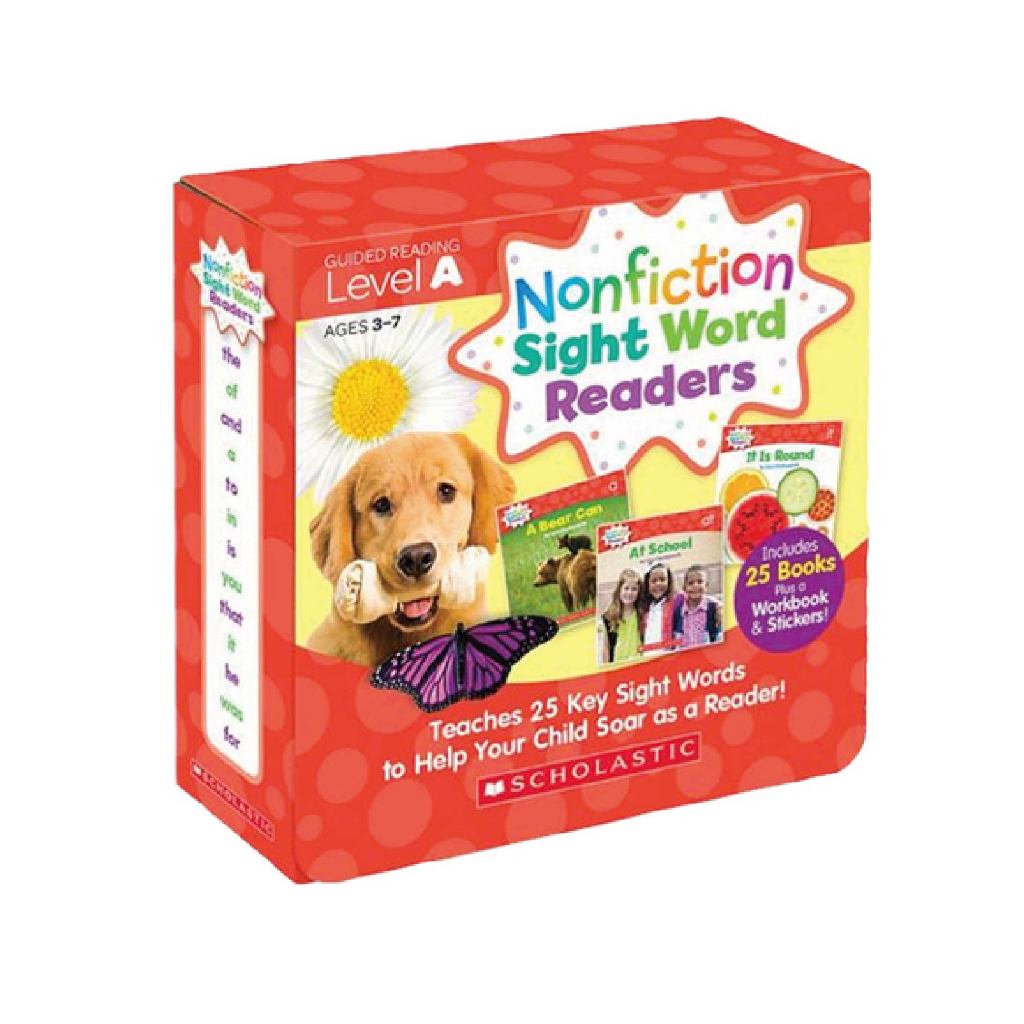 Nonfiction Sight Word Readers A 盒組25本(有聲) / Scholastic出版社旗艦店