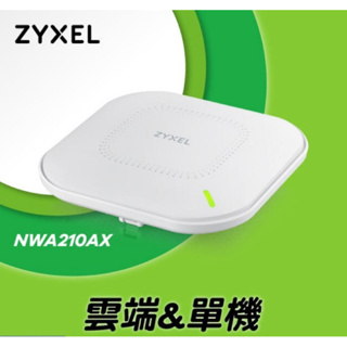 限時 特賣 全新【Zyxel合勤 NWA210AX 商用雙頻 Wi-Fi6 無線網路基地台AP 】限時特賣