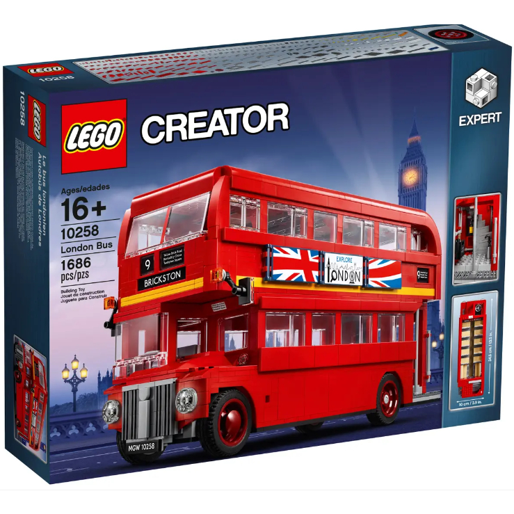 【小天使玩具團購】（現貨）LEGO 10258 倫敦雙層巴士