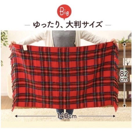 日本 sugiyama 椙山紡織 NA-055H 單人披肩式電熱毯 三段溫控 可水洗 電熱毛毯 露營 140×82cm
