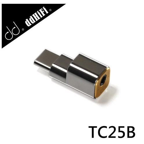 【FiiO台灣代理】ddHiFi TC25B 2.5mm(母)轉USB Type-C(公)解碼音效轉接頭