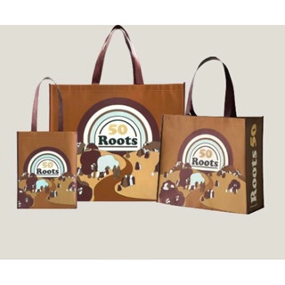 全新現貨 Roots 50週年限量環保購物袋🤎
