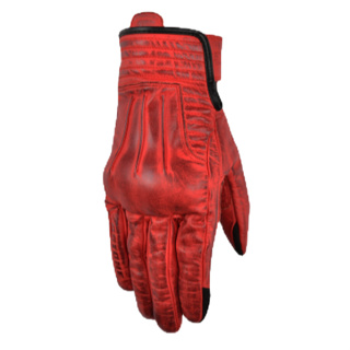 Astone 防摔手套 LA65 紅色 皮革 加厚耐磨 可觸控 透氣 復古 手套