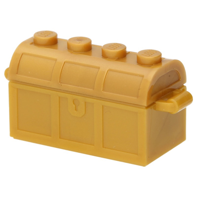 LEGO 樂高 6243 珍珠金 藏寶箱 全新品, 寶藏箱 箱子 寶藏盒 木箱 寶箱 海盜船 官兵 迪士尼