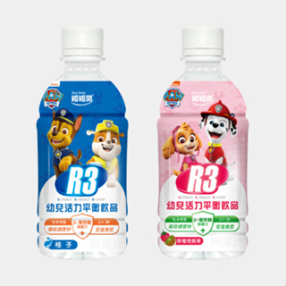 維維樂 R3幼兒活力平衡飲 350ml/瓶 (柚子/草莓奇異果)