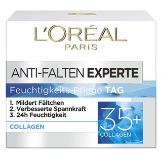 德國 巴黎萊雅 L'Oréal Paris 抗皺專家系列 膠原蛋白 A醇 胜肽 鈣 維他命 抗老霜 晚霜 50ml