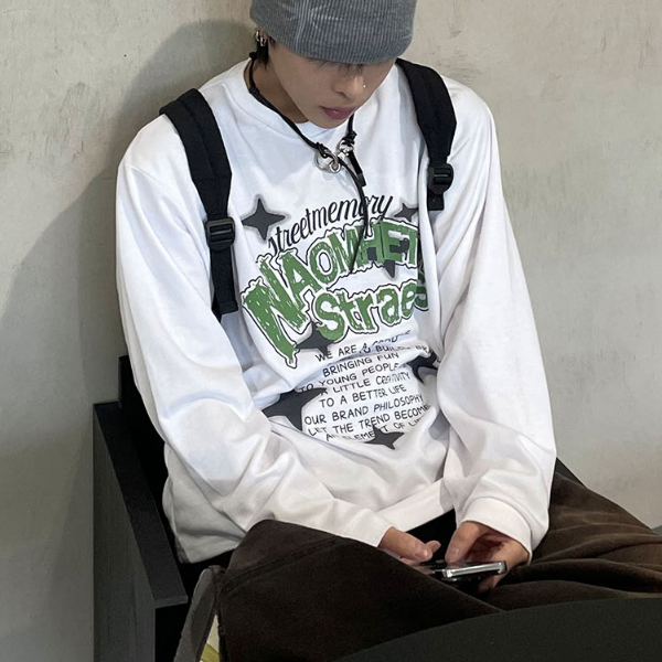 【Metanoia】🇰🇷韓製 Y2K長袖T恤
