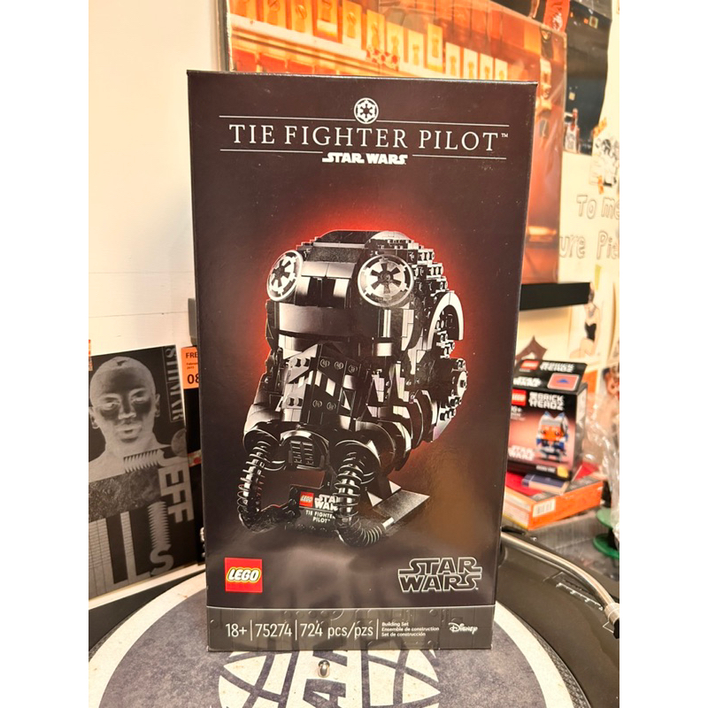 LEGO 75274 / tie fighter pilot helmet 全新未拆 台北可面