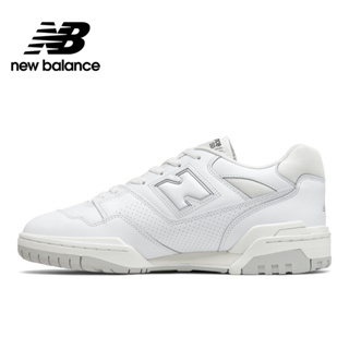 台灣公司貨New Balance 復古籃球鞋 休閒 鞋 中性 白灰色 BB550PB1D Sneakers542