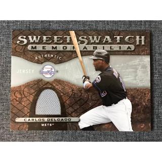 Carlos Delgado 大都會隊 球衣卡 2009 Sweet Spot Swatches #SSCD