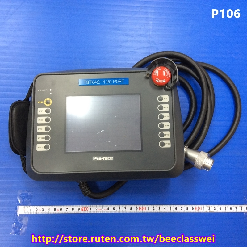 3080028-02 GP2301H-SC41-24V Pro-face HMI TOUCH P106 (背面有刮痕)