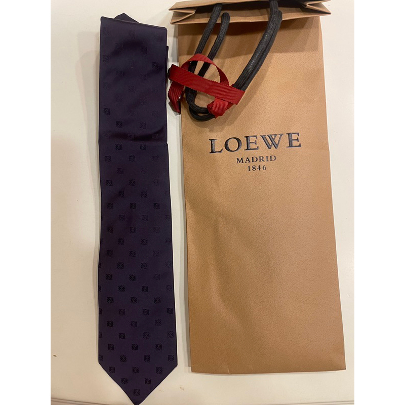 ［保證正品］國際精品LOEWE領帶～現貨