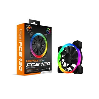 米特3C數位–COUGAR 美洲獅 VORTEX RGB FCB 120 單入散熱風扇/CF-V12FB-RGB