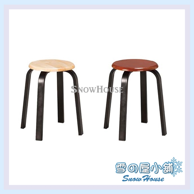 烤黑扁管椅 造型椅 餐椅 板凳 X607-08/09 雪之屋