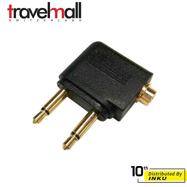 Travelmall 旅行配件 HEADPHONE ADAPTOR 飛行耳機轉換器