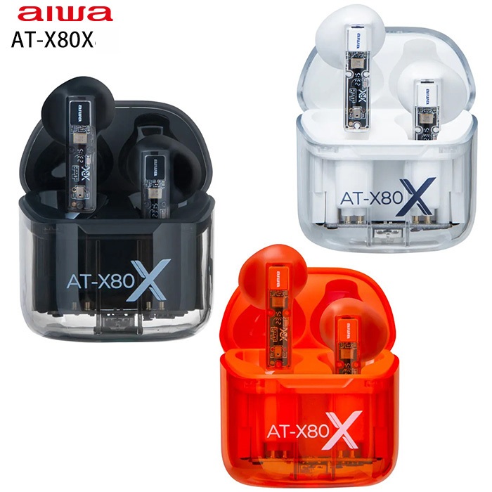 AIWA 愛華 AT-X80X (贈收納袋) 真無線藍牙耳機
